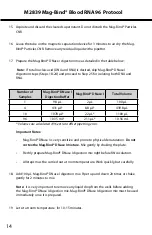 Preview for 15 page of Omega Mag-Bind M2837-00 Product Manual