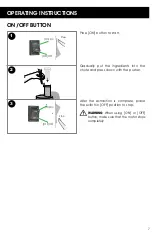 Предварительный просмотр 9 страницы Omega Mega Mouth MMC500C User Manual