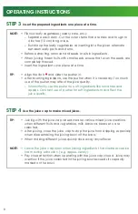 Preview for 10 page of Omega MegaMouth MMV700S User Manual