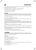 Предварительный просмотр 15 страницы Omega MELBOURNE OM16B User Manual