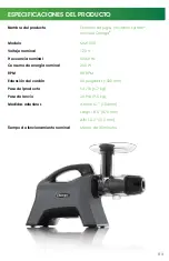 Preview for 115 page of Omega MM1500 User Manual