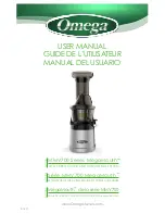 Предварительный просмотр 1 страницы Omega MMV700 Series MegaMouth User Manual