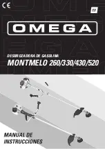 Предварительный просмотр 1 страницы Omega MONTMELO 260 User Manual