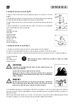 Preview for 10 page of Omega MONTMELO 260 User Manual