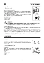Preview for 12 page of Omega MONTMELO 260 User Manual