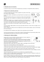 Preview for 42 page of Omega MONTMELO 260 User Manual