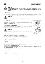 Preview for 49 page of Omega MONTMELO 260 User Manual