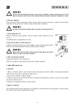 Preview for 67 page of Omega MONTMELO 260 User Manual