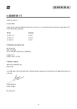 Preview for 42 page of Omega MONZA TTG15T User Manual