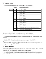 Preview for 7 page of Omega NB1TXA-E6 User Manual