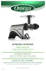 Предварительный просмотр 1 страницы Omega NC900HDSS User Manual