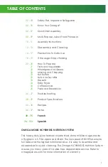 Preview for 3 page of Omega NC900HDSS User Manual