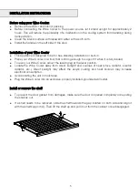 Preview for 5 page of Omega NEIL PERRY NPW46 Installation And Maintenance Instructions Manual