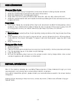Предварительный просмотр 10 страницы Omega NEIL PERRY NPW46 Installation And Maintenance Instructions Manual
