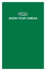 Preview for 6 page of Omega Nutrition Center 8008 User Manual