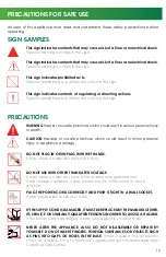 Preview for 17 page of Omega Nutrition Center 8008 User Manual