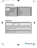 Предварительный просмотр 5 страницы Omega OA 138X Installation And Operating Instructions Manual