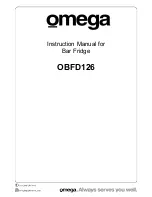 Omega OBFD126 Instruction Manual preview
