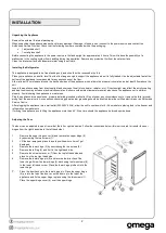 Preview for 5 page of Omega OBFD126X Instruction Manual