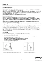 Предварительный просмотр 5 страницы Omega OBFD127B Instruction Manual