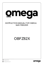 Preview for 1 page of Omega OBFZ82X Instruction Manual