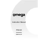 Preview for 1 page of Omega OBMF243FI Instruction Manual