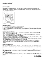 Предварительный просмотр 9 страницы Omega OBMF243FI Instruction Manual