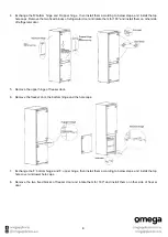 Предварительный просмотр 8 страницы Omega OBMF266FI Instruction Manual