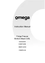 Preview for 1 page of Omega OBMF323B Instruction Manual