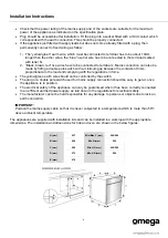 Preview for 7 page of Omega OBO61PX Instruction Manual