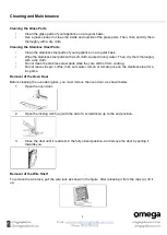 Предварительный просмотр 12 страницы Omega OBO61PXTGG Instruction Manual