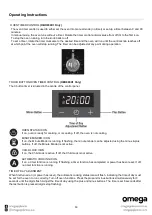Preview for 14 page of Omega OBO650X1 Instruction Manual