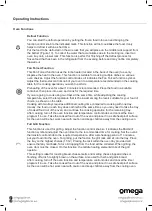 Preview for 11 page of Omega OBO650X2 Instruction Manual