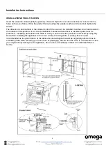 Preview for 7 page of Omega OBO654TGG Instruction Manual