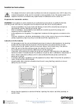 Preview for 6 page of Omega OBO660X2 Instruction Manual