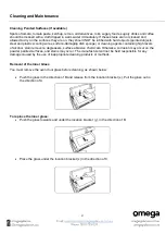 Preview for 24 page of Omega OBO660X2 Instruction Manual