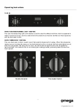 Preview for 10 page of Omega OBO669X2 Instruction Manual