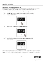 Предварительный просмотр 17 страницы Omega OBO669X2 Instruction Manual