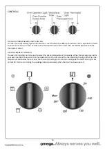 Preview for 10 page of Omega OBO674X Operating And Installation Instructions