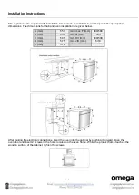 Preview for 7 page of Omega OBO674XB Instruction Manual