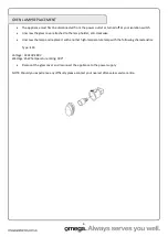 Preview for 6 page of Omega OBO676X Operating And Installation Instructions