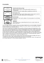 Preview for 13 page of Omega OBO694XB Instruction Manual