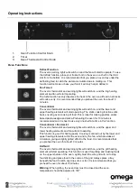 Предварительный просмотр 7 страницы Omega OBO698PXB Instruction Manual