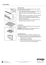 Preview for 13 page of Omega OBO698PXB Instruction Manual