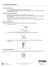 Preview for 15 page of Omega OBO698PXB Instruction Manual