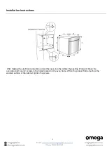 Предварительный просмотр 7 страницы Omega OBO699W Instruction Manual