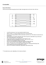 Preview for 19 page of Omega OBO699W Instruction Manual