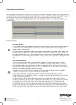 Preview for 10 page of Omega OBO888B Instruction Manual