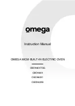 Preview for 1 page of Omega OBO960X Instruction Manual