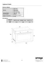 Preview for 6 page of Omega OBO960X Instruction Manual